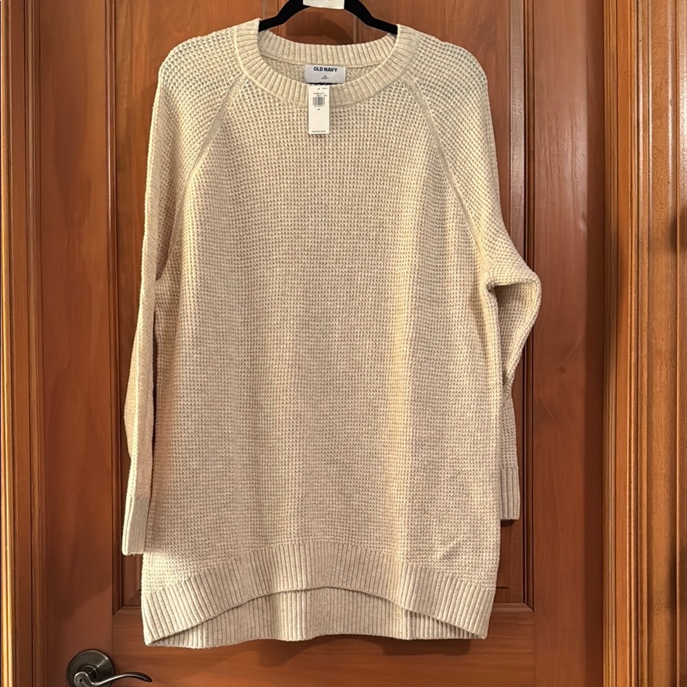 Old Navy Sosoft Beige Sweater